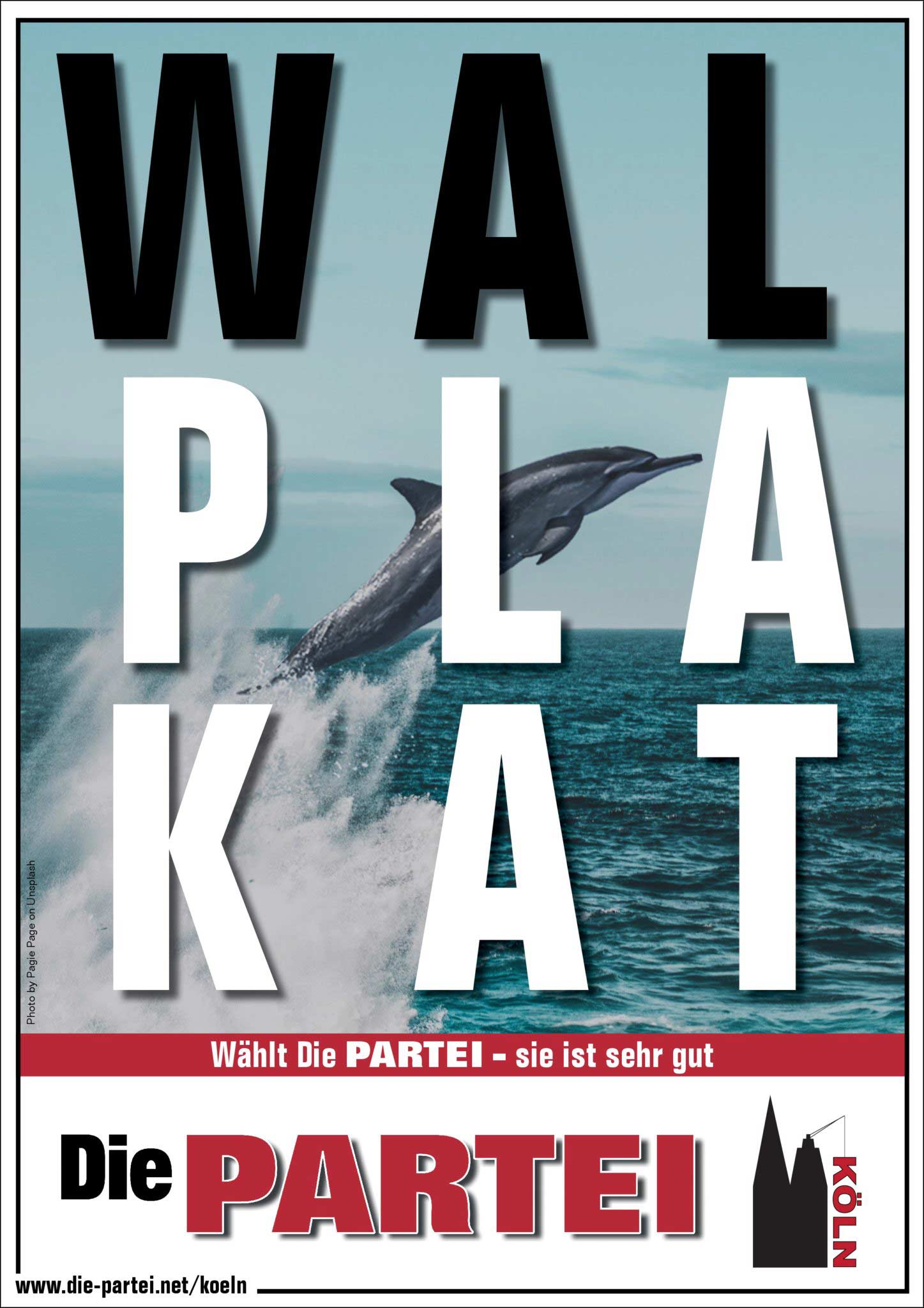 Die Partei Köln Wahlplakat